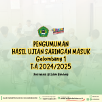 Pengumuman USM Gel. 1 2024-2025